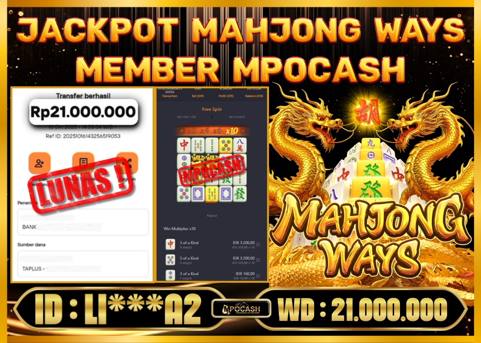 MPOCASH JACKPOT MAHJONG WAYS